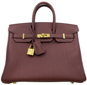 Birkin 25 Rouge H (55) Stamp W 2024